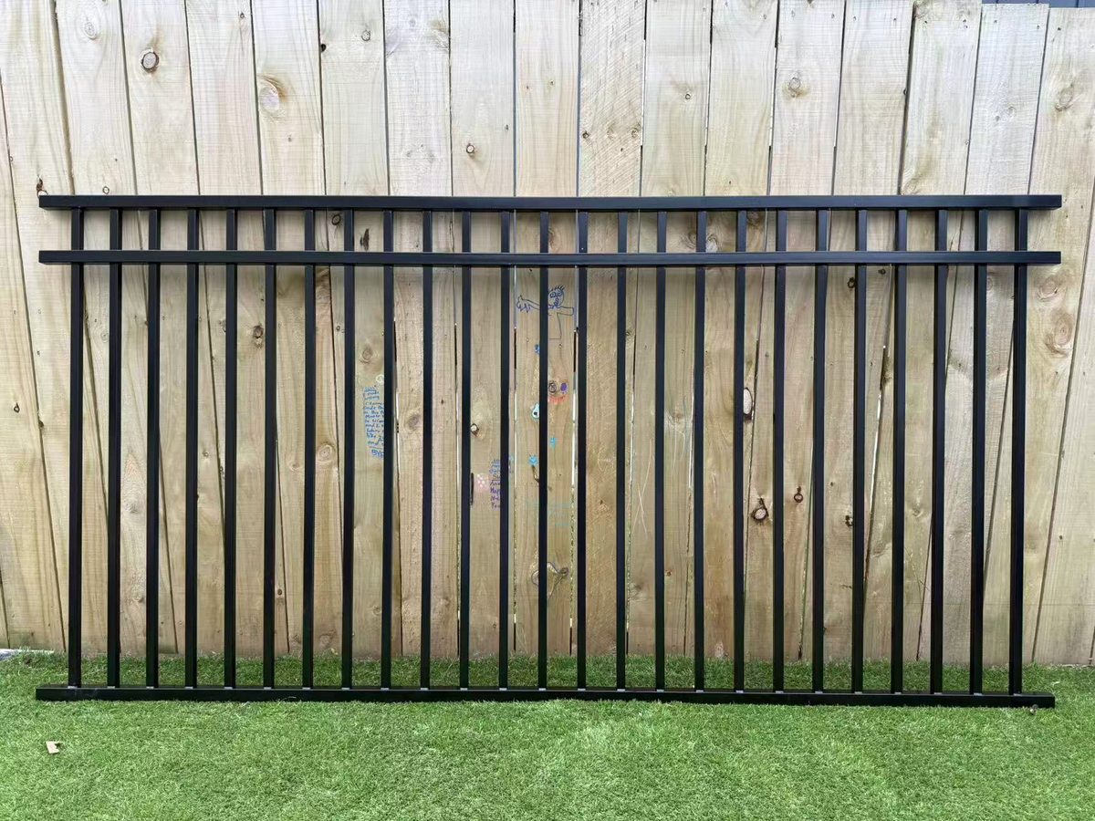 Galvanized Steel Flat Top Fence Type 2
